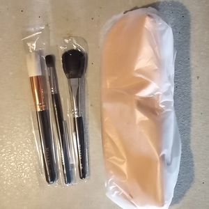 Morphe brushes and bag